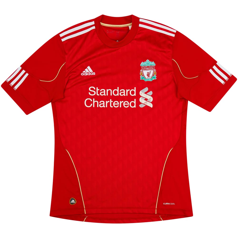 2010-11 Liverpool Home Shirt - Good 5/10 - (M)