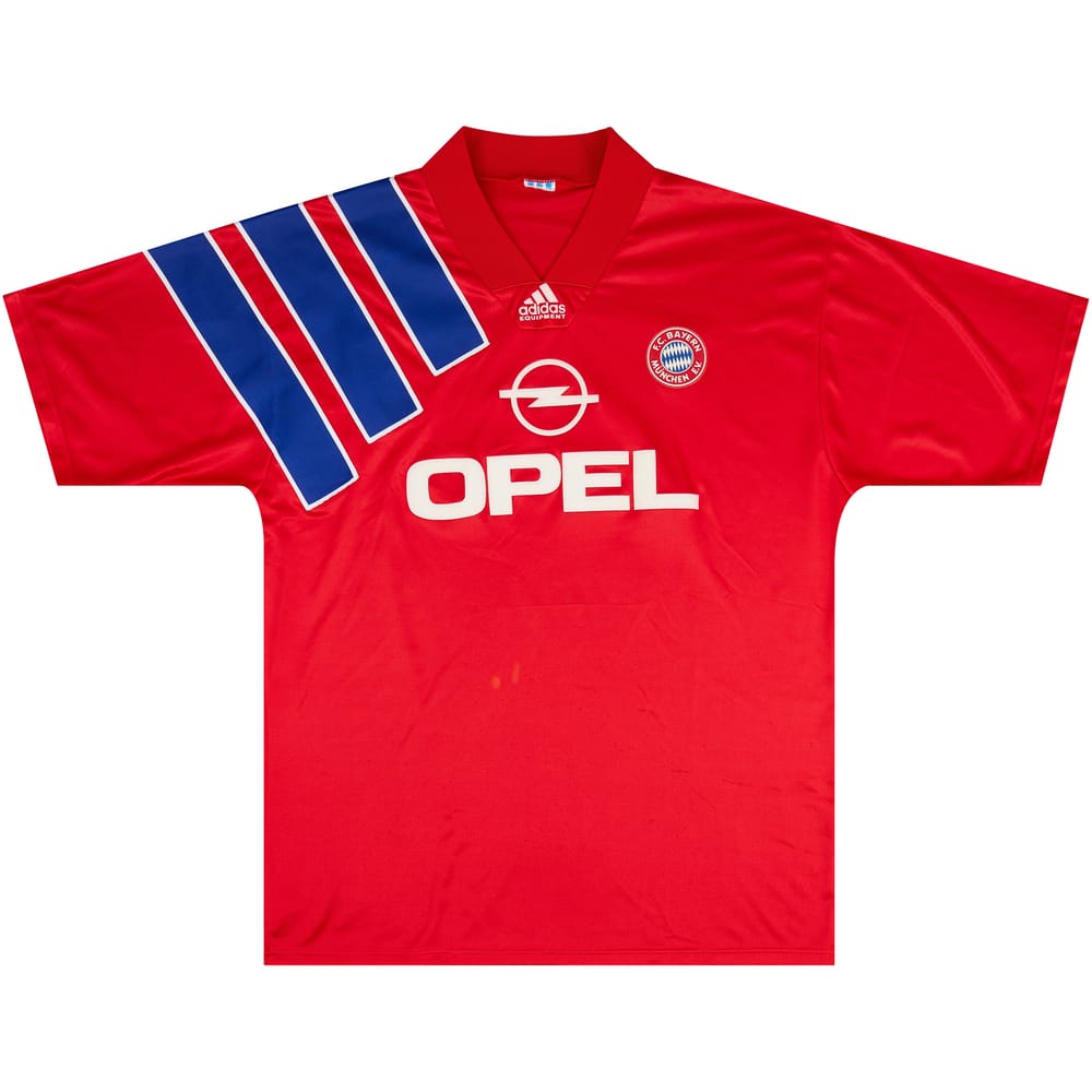 1991-93 Bayern Munich Home Shirt - 7/10 - (XL)