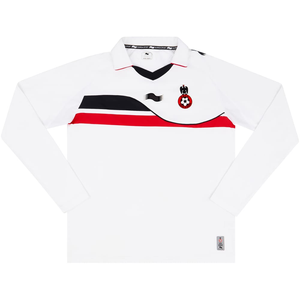 2011-12 Nice Away L/S Shirt - 9/10 - (M)