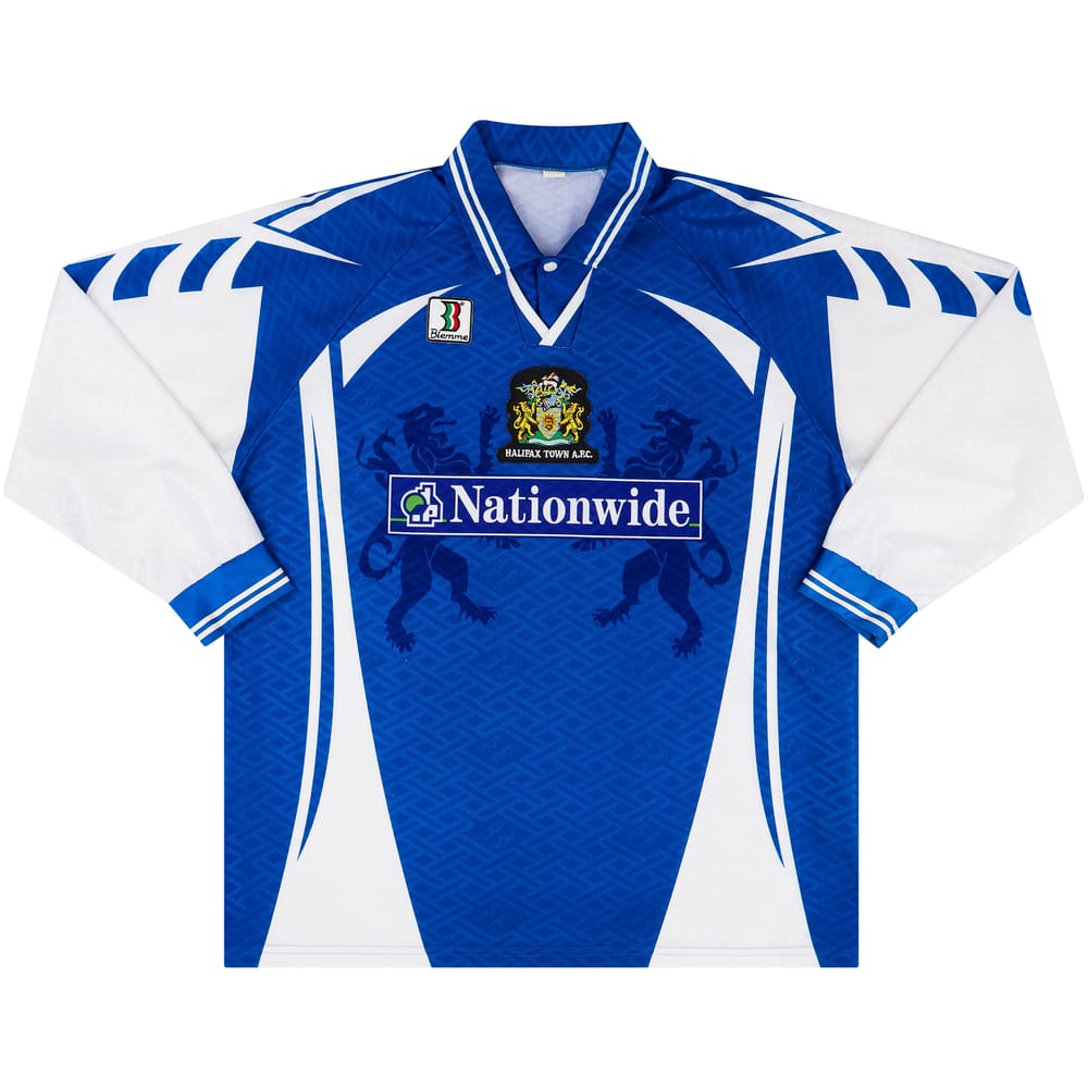 1998-99 Halifax Town Home L/S Shirt - 9/10 - (XXL)