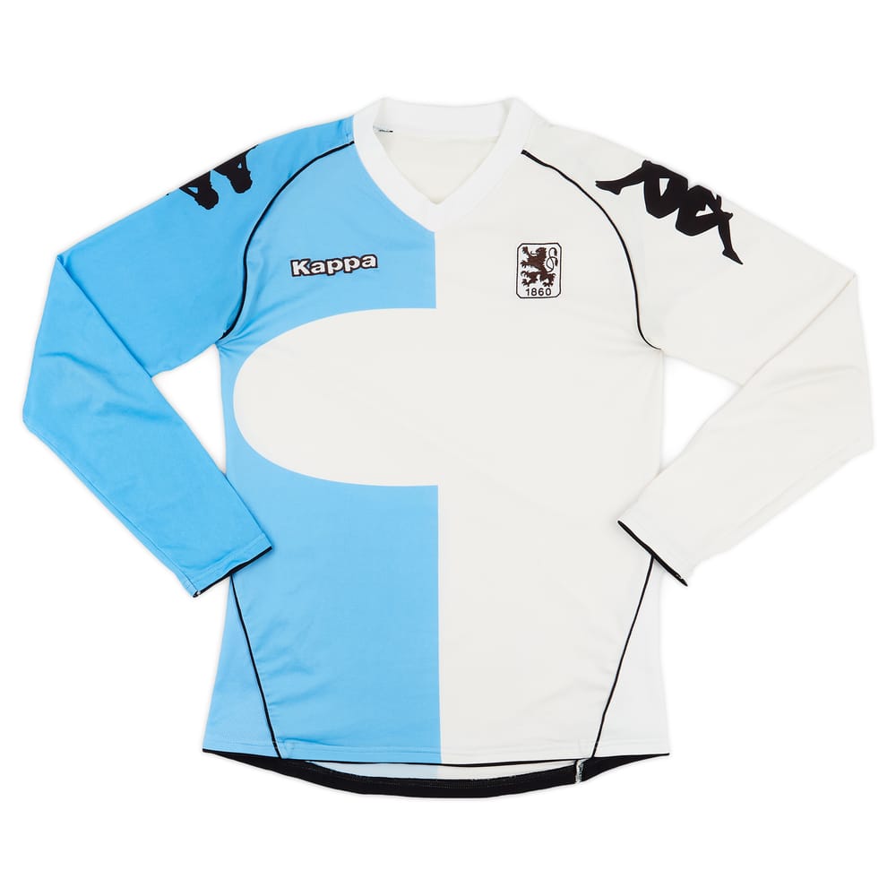 2007-08 1860 Munich Home L/S Shirt - 8/10 - (XL)