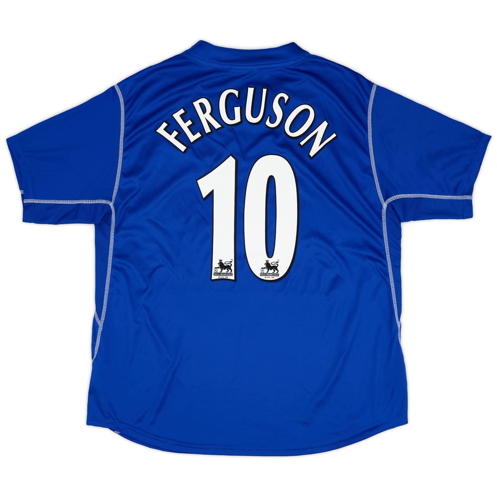 2002-03 Everton Home Shirt Ferguson #10 - 9/10 - (XXL)