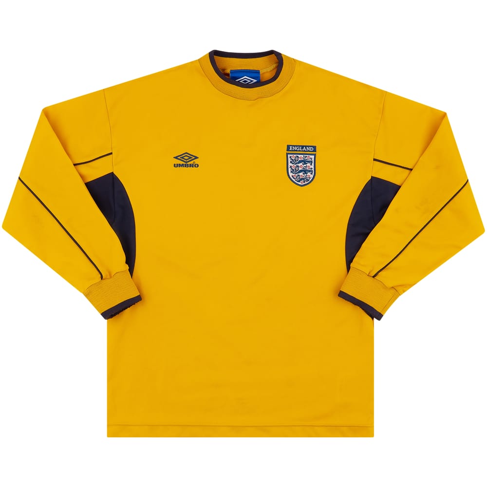 1999-01 England GK Shirt - 9/10 - (L.Boys)