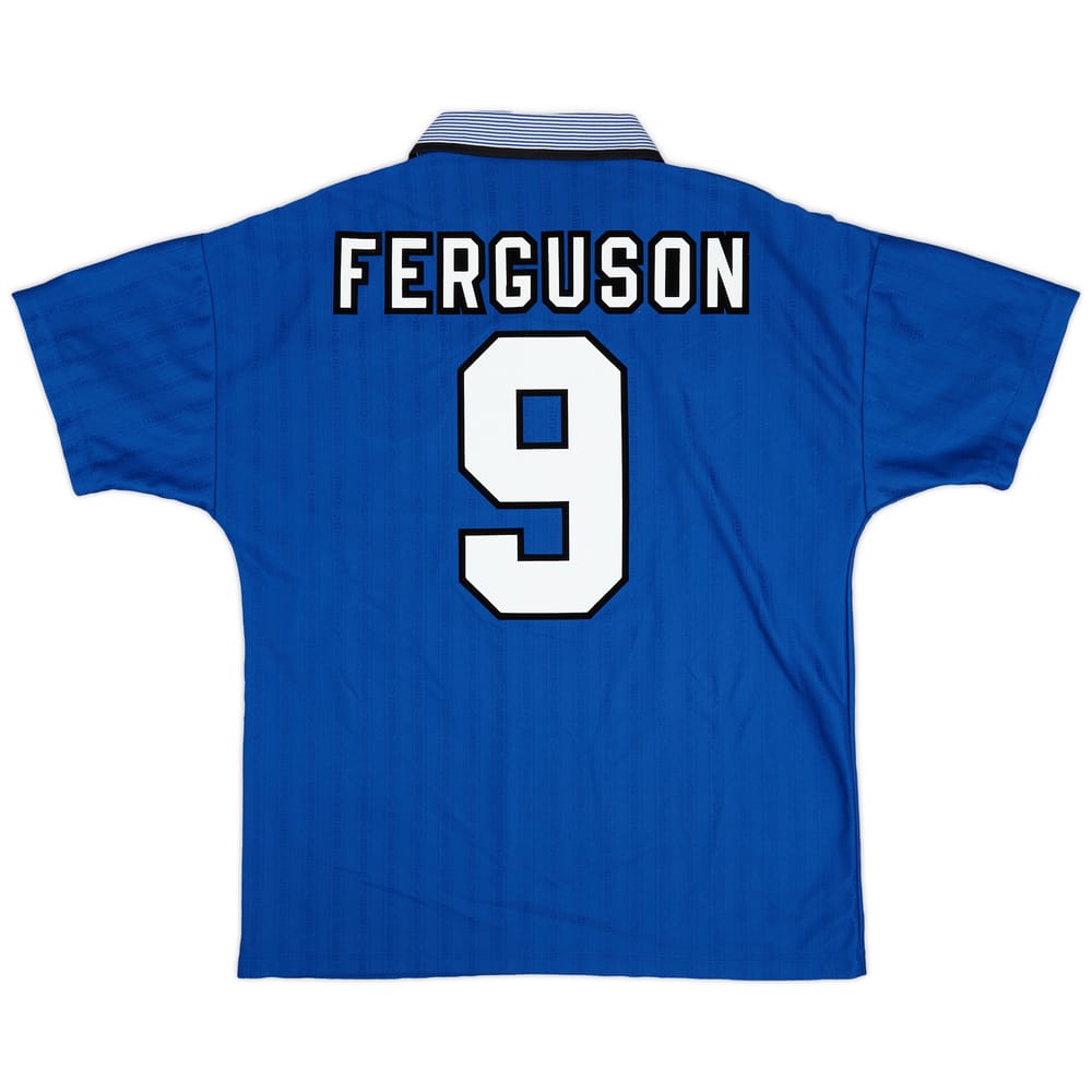 1995-97 Everton Home Shirt Ferguson #9 - 9/10 - (L)