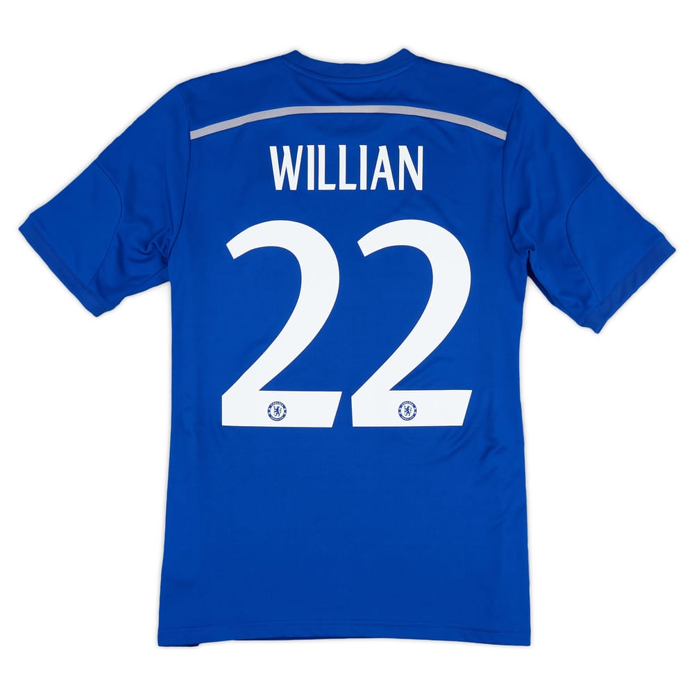2014-15 Chelsea Home Shirt Willian #22 - Excellent 8/10 - (S)