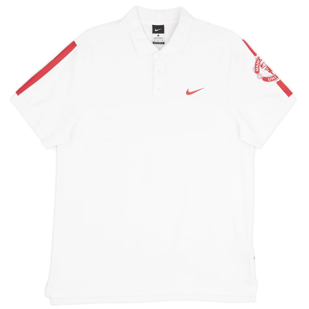 2014-15 Manchester United Nike Polo Shirt - 9/10 - (XL)