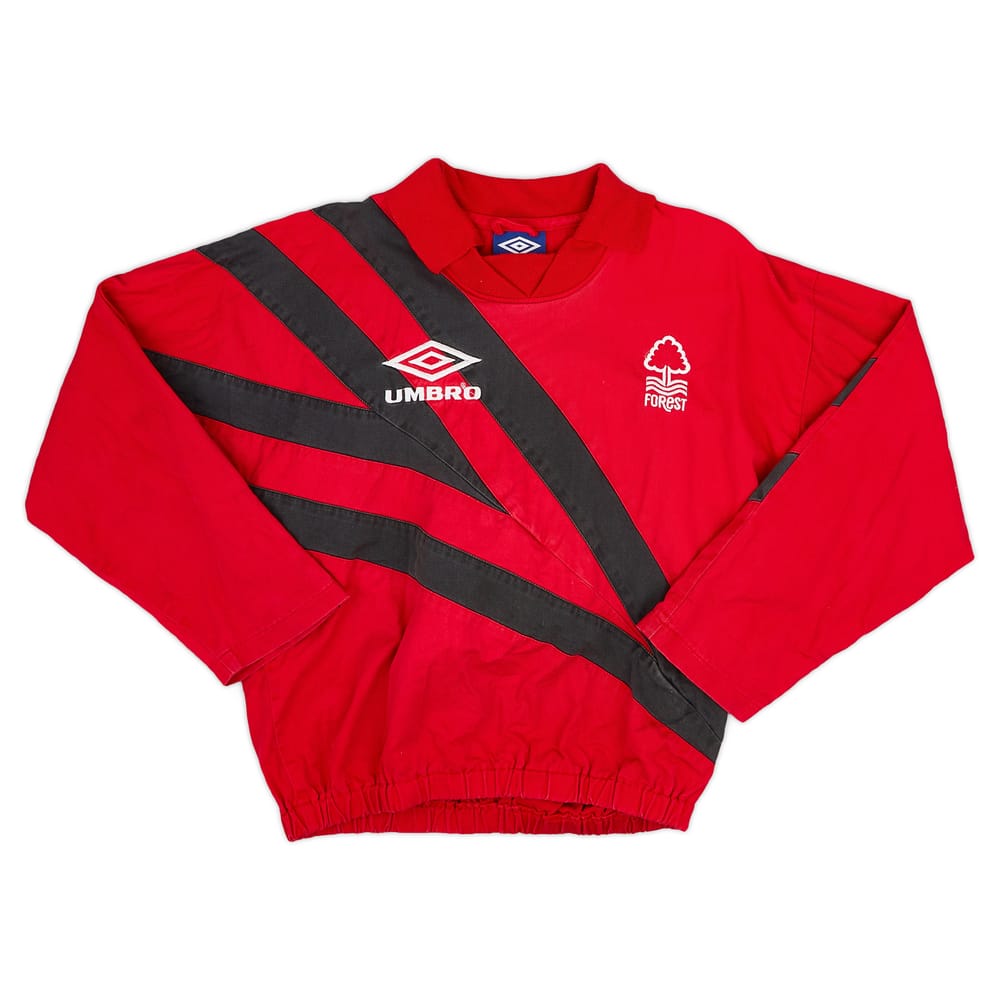 1994-95 Nottingham Forest Umbro Drill Top - 8/10 - (S)