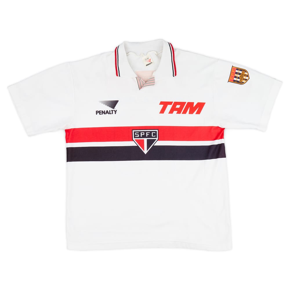 1992 Sao Paulo Home Shirt #10 (Rai) - 7/10 - (L)