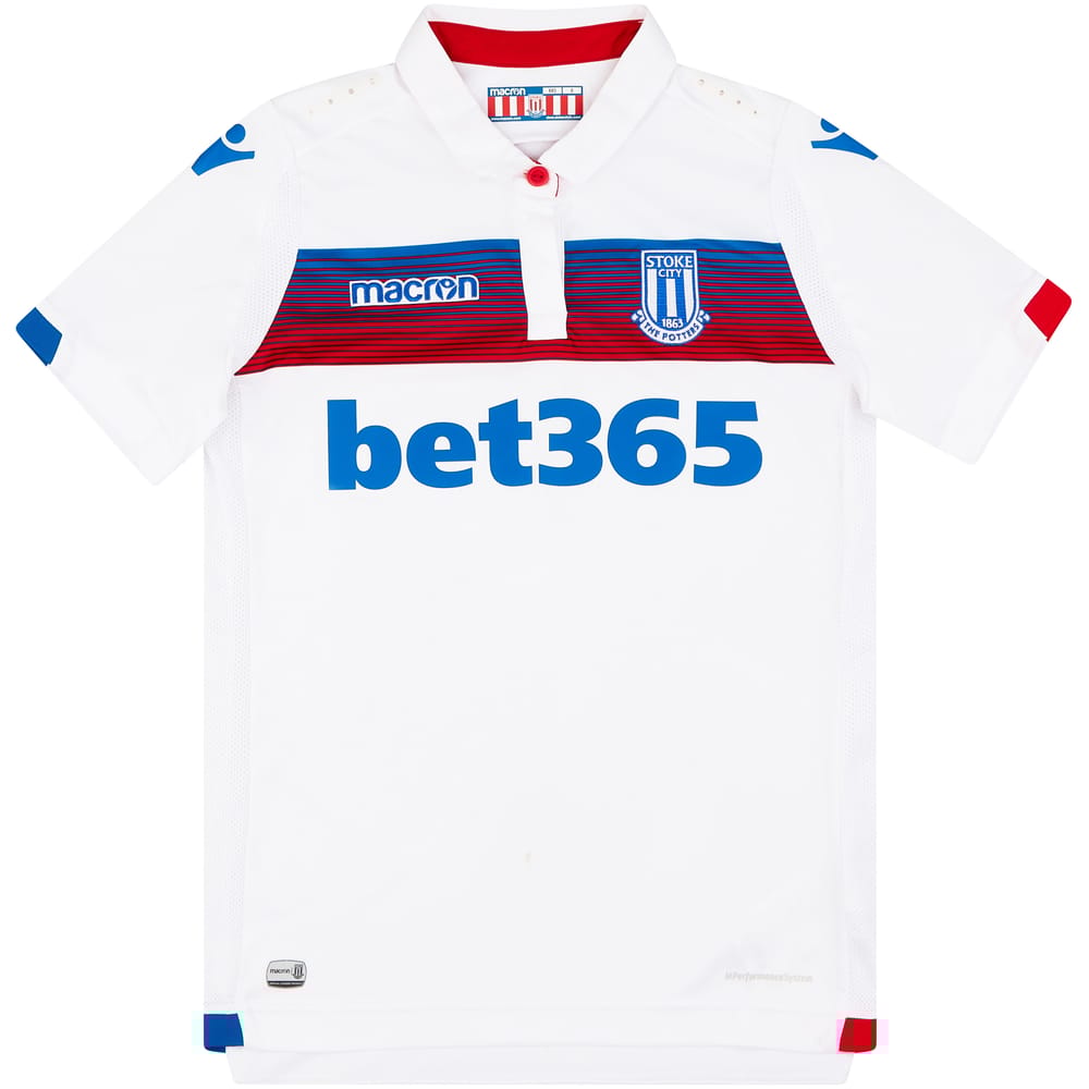 2017-18 Stoke City Third Shirt - 7/10 - (Women's XXS)