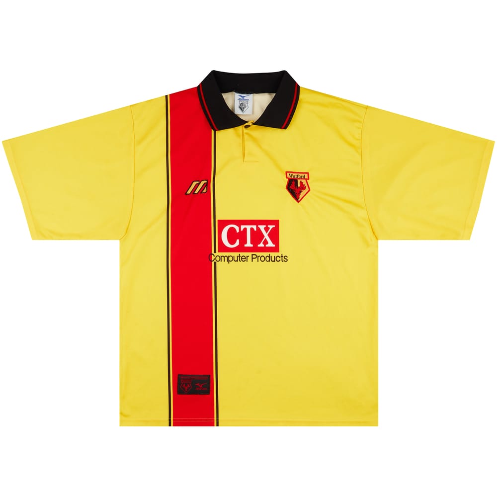 1997-98 Watford Home Shirt - 9/10 - (XL)