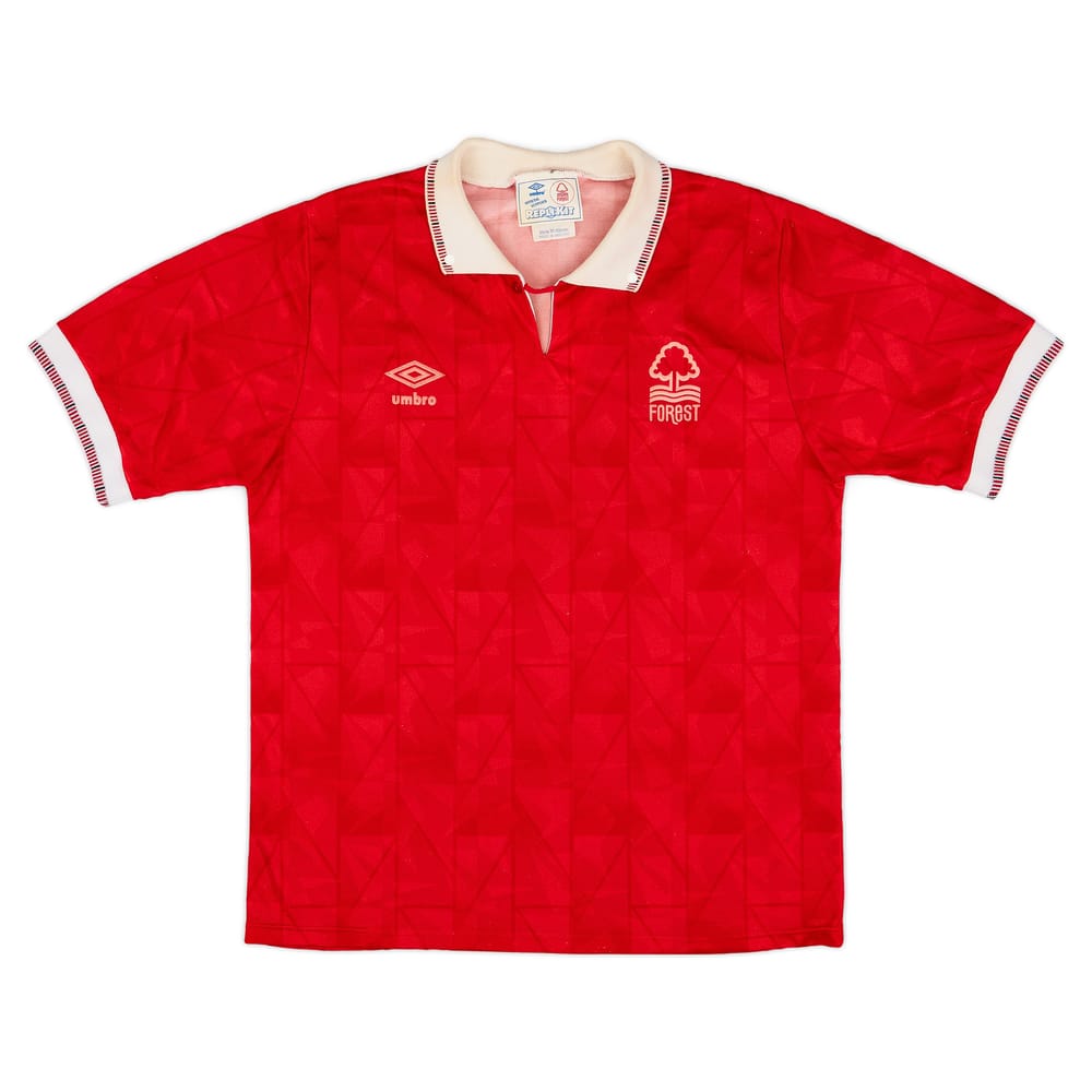 1990-92 Nottingham Forest Home Shirt - 6/10 - (L)