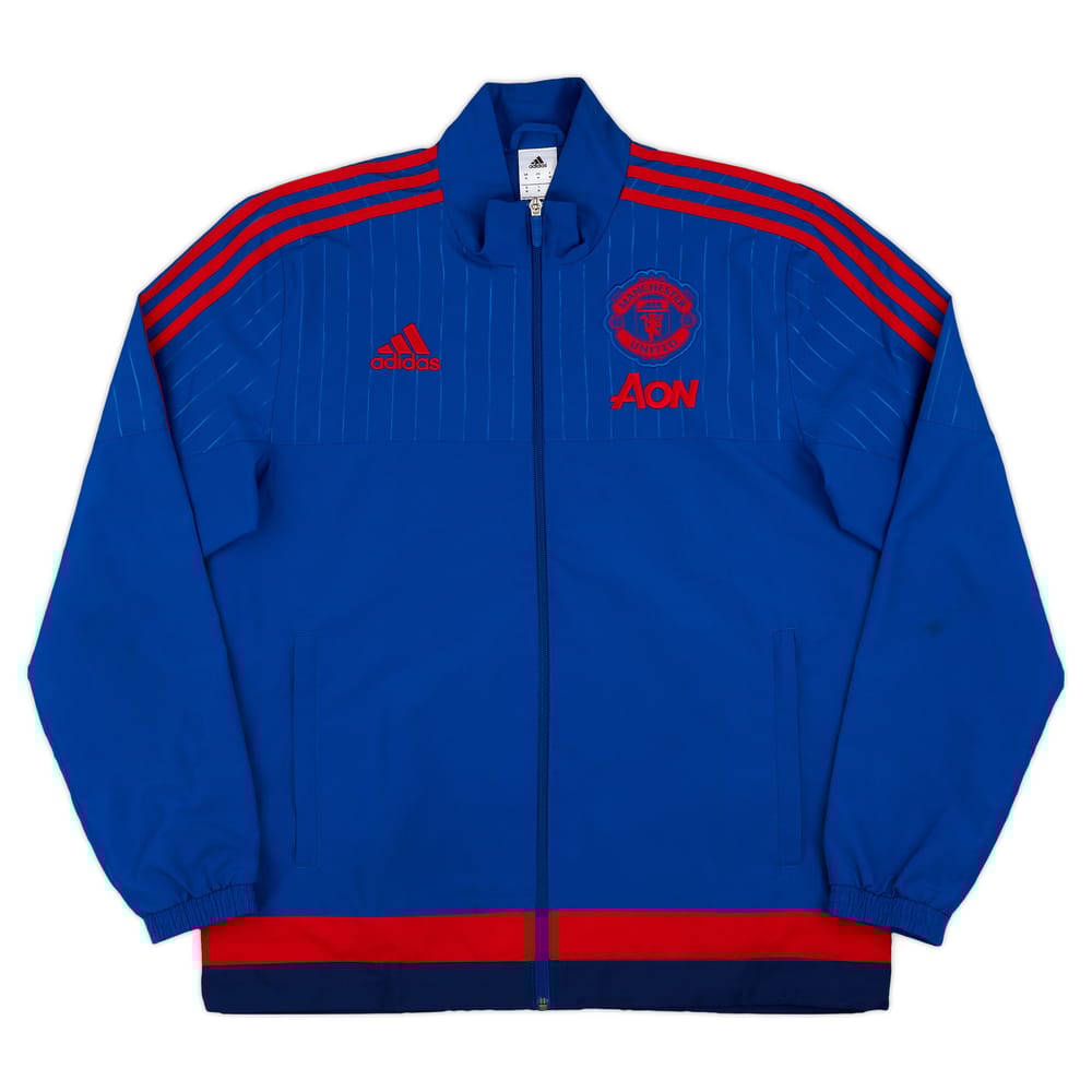 2015-16 Manchester United adidas Presentation Jacket - 10/10 - (M)