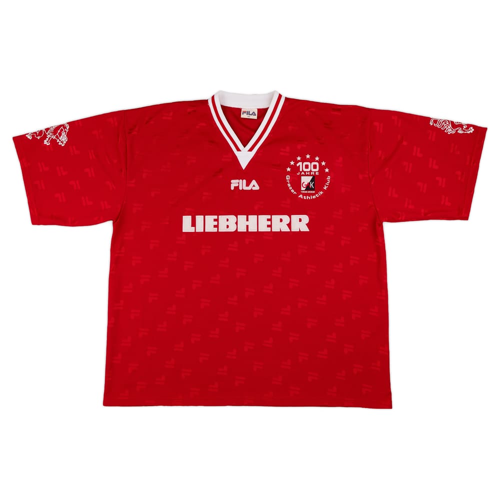 2002-03 Grazer AK Centenary Home Shirt - 8/10 - (XXL)