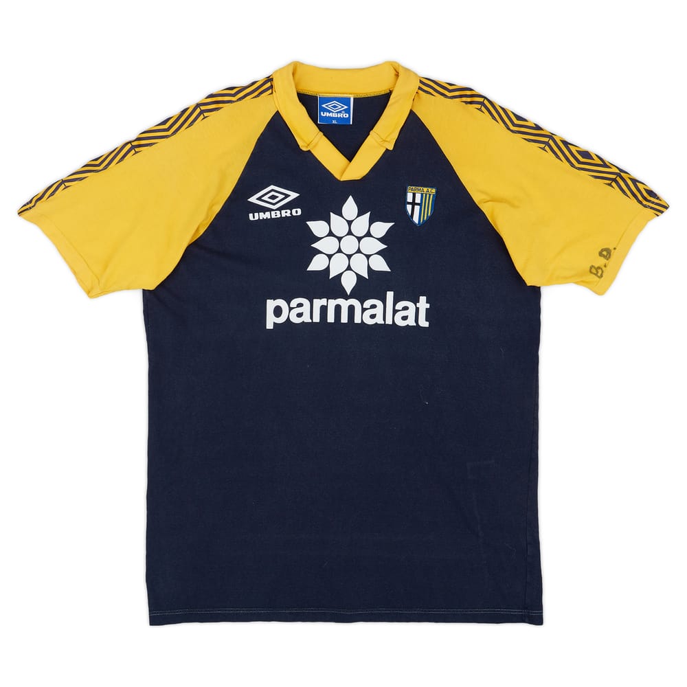 1993-95 Parma Umbro Training Shirt - 9/10 - (XL)