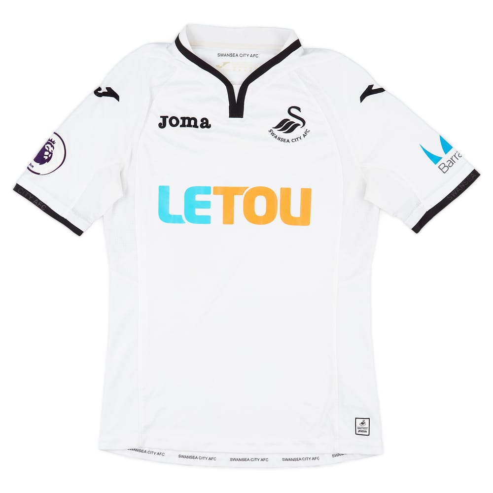 2017-18 Swansea Home Shirt - 8/10 - (M)