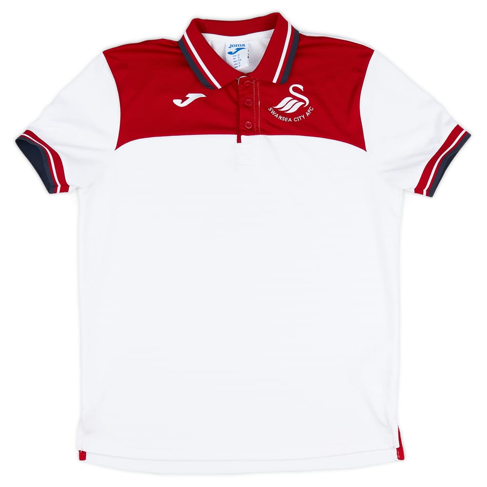 2019-20 Swansea Joma Polo Shirt - 9/10 - (S)