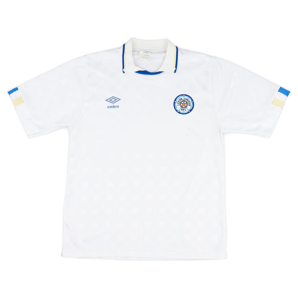 1988-90 Leeds United Home Shirt - 6/10 - (M)