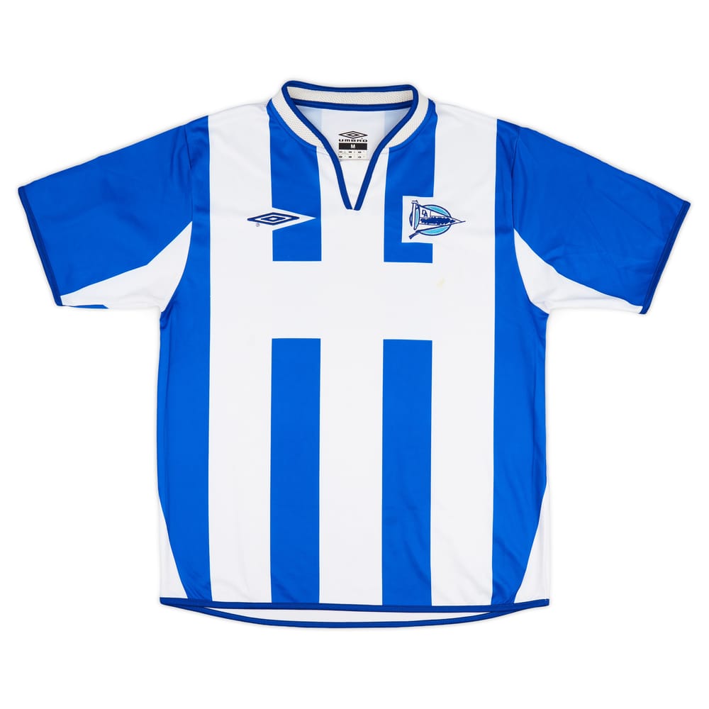 2005-06 Alaves Home Shirt - 6/10 - (M)