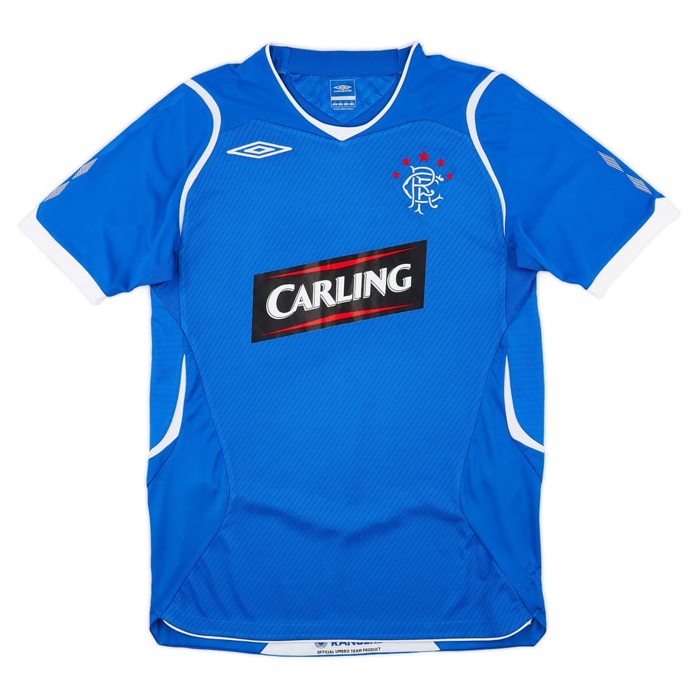2008-09 Rangers Home Shirt - 7/10 - (S)