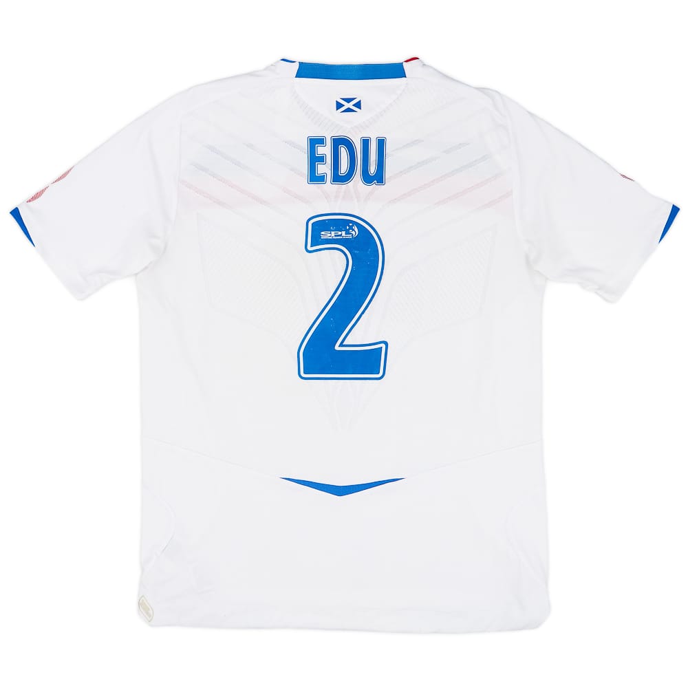 2008-09 Rangers Away Shirt Edu #2 - 5/10 - (L)