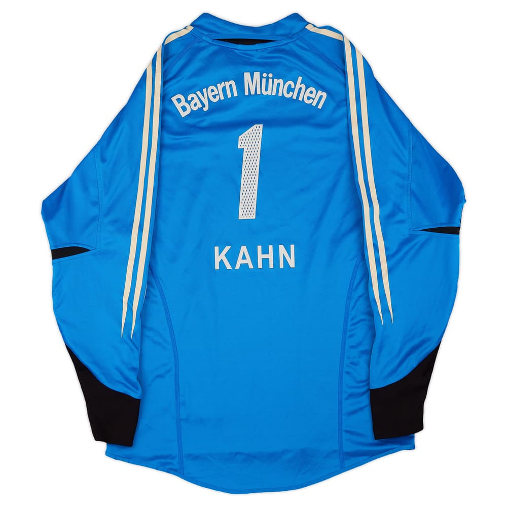 2004-05 Bayern Munich GK Shirt Kahn #1 - 7/10 - (XL.Boys)