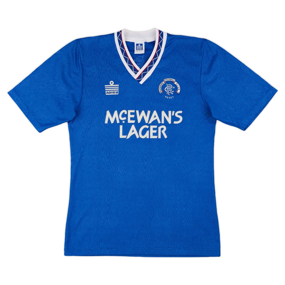 1990-92 Rangers Home Shirt - 8/10 - (S)