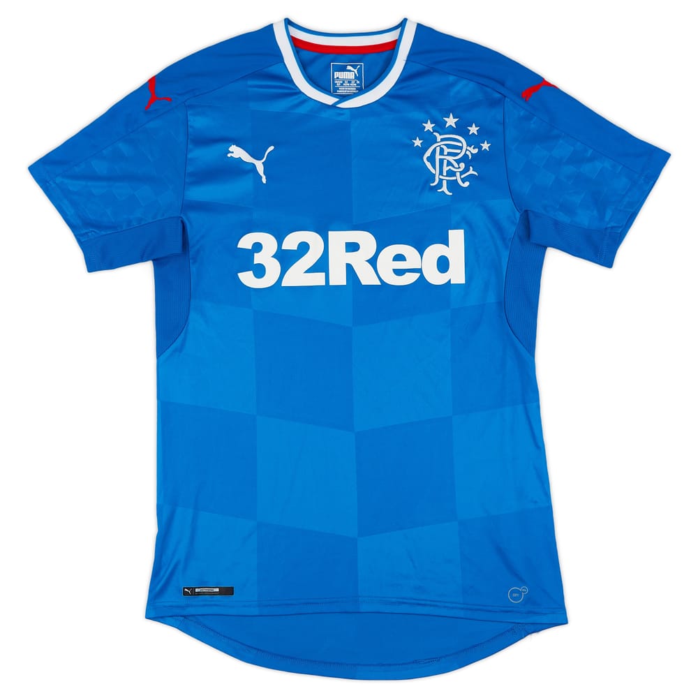 2016-18 Rangers Home Shirt - 9/10 - (S)