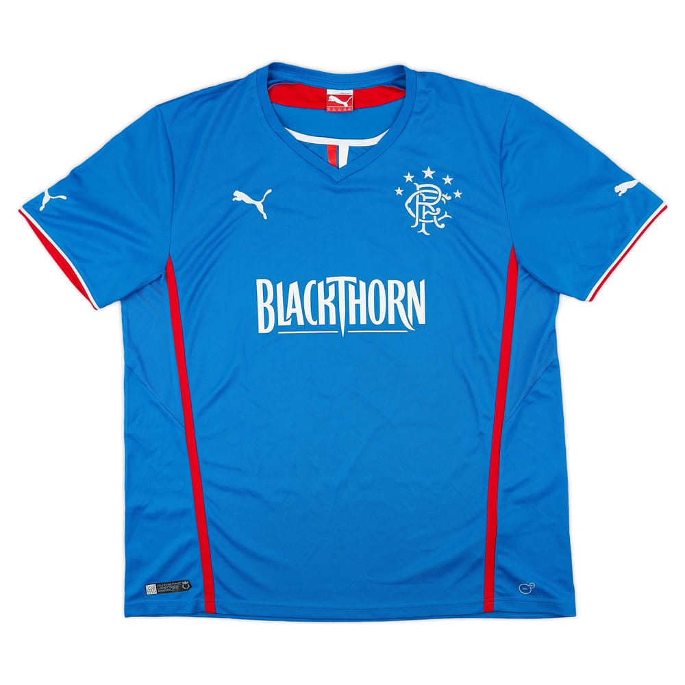 2013-14 Rangers Home Shirt - 8/10 - (XXL)