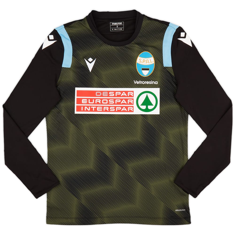2019-20 SPAL Macron Training L/S Shirt - 9/10 - (S)