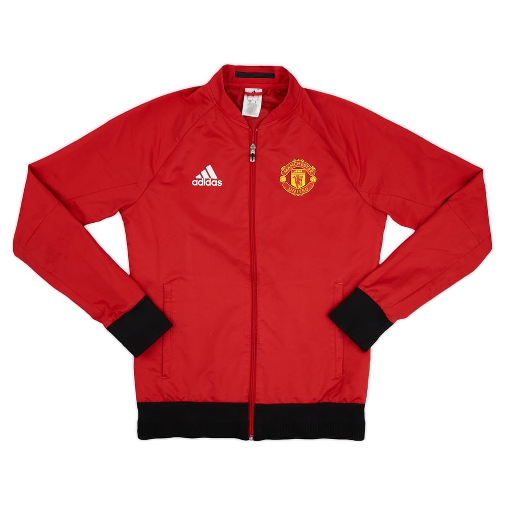 2015-16 Manchester United adidas Anthem Jacket - 9/10 - (S)