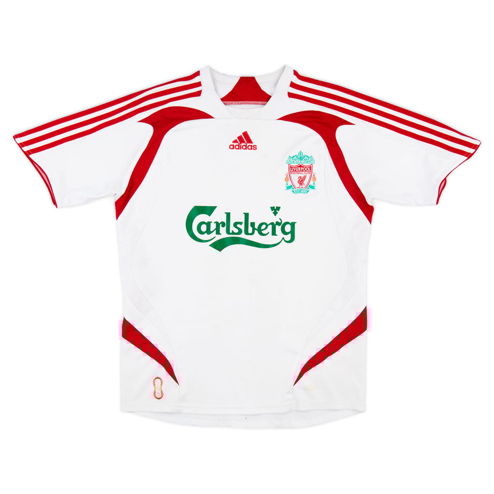 2007-08 Liverpool Away Shirt - 6/10 - (XL.Boys)