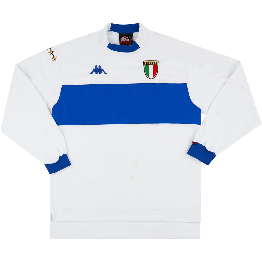 1998-00 Italy Away L/S Shirt - 6/10 - (L)