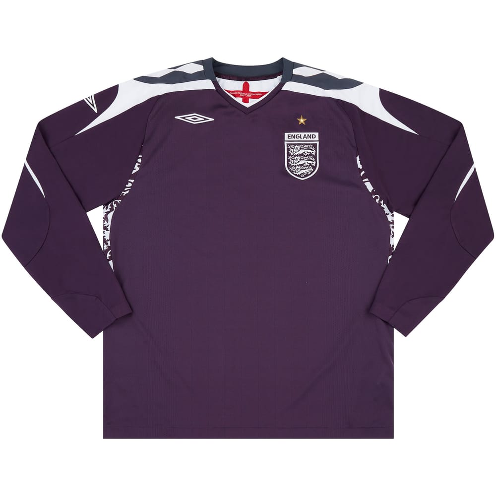 2007-09 England GK Shirt - 8/10 - (XL)