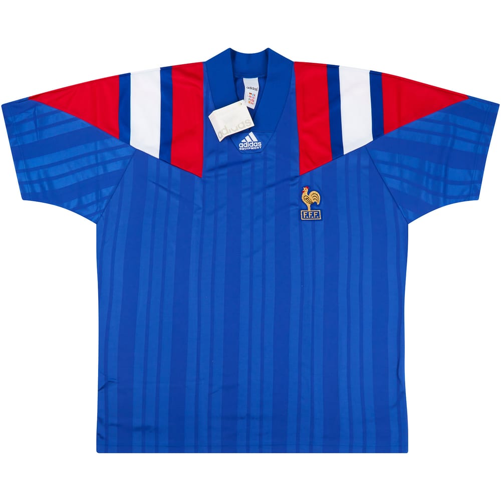 1992-94 France Home Shirt *New w/Defects* XXL