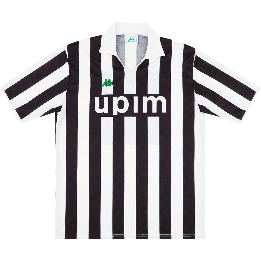 1991-92 Juventus Home Shirt - 8/10 - (L)