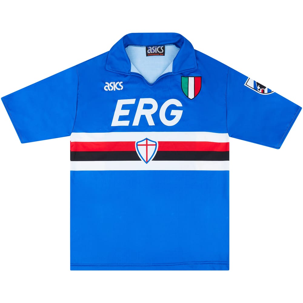 1991-92 Sampdoria Home Shirt - 8/10 - (S)