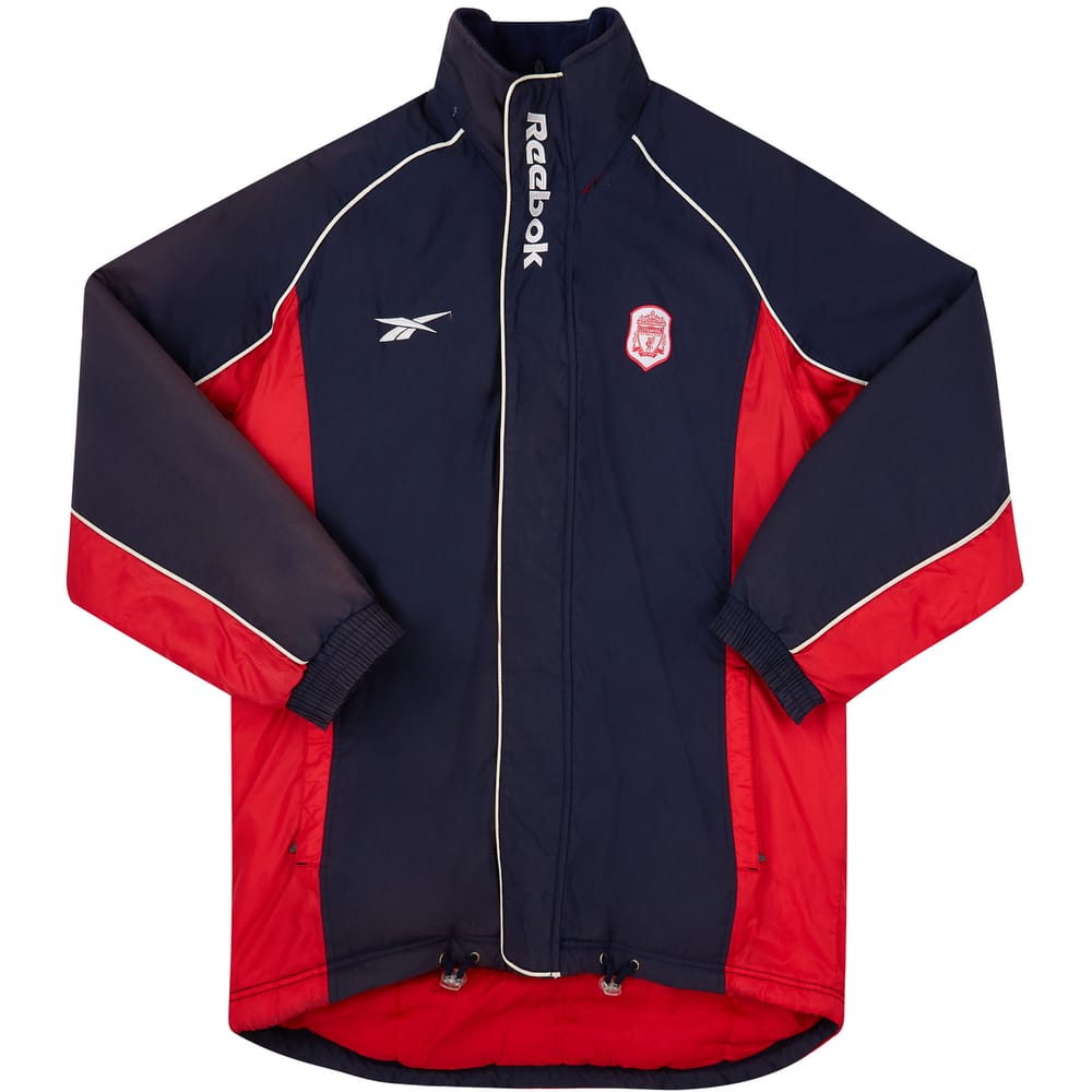 2000-02 Liverpool Reebok Padded Bench Coat - 6/10 - (S)