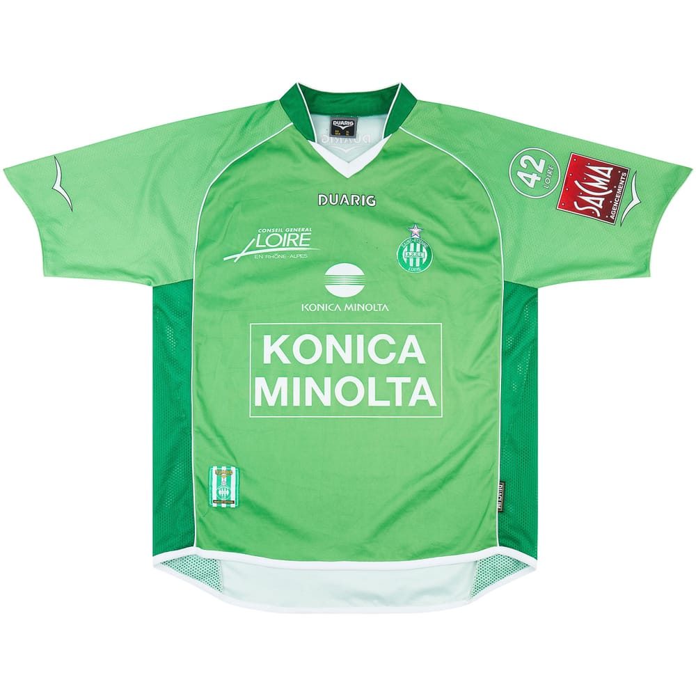 2004-05 Saint Etienne Home Shirt - 7/10 - (XL)