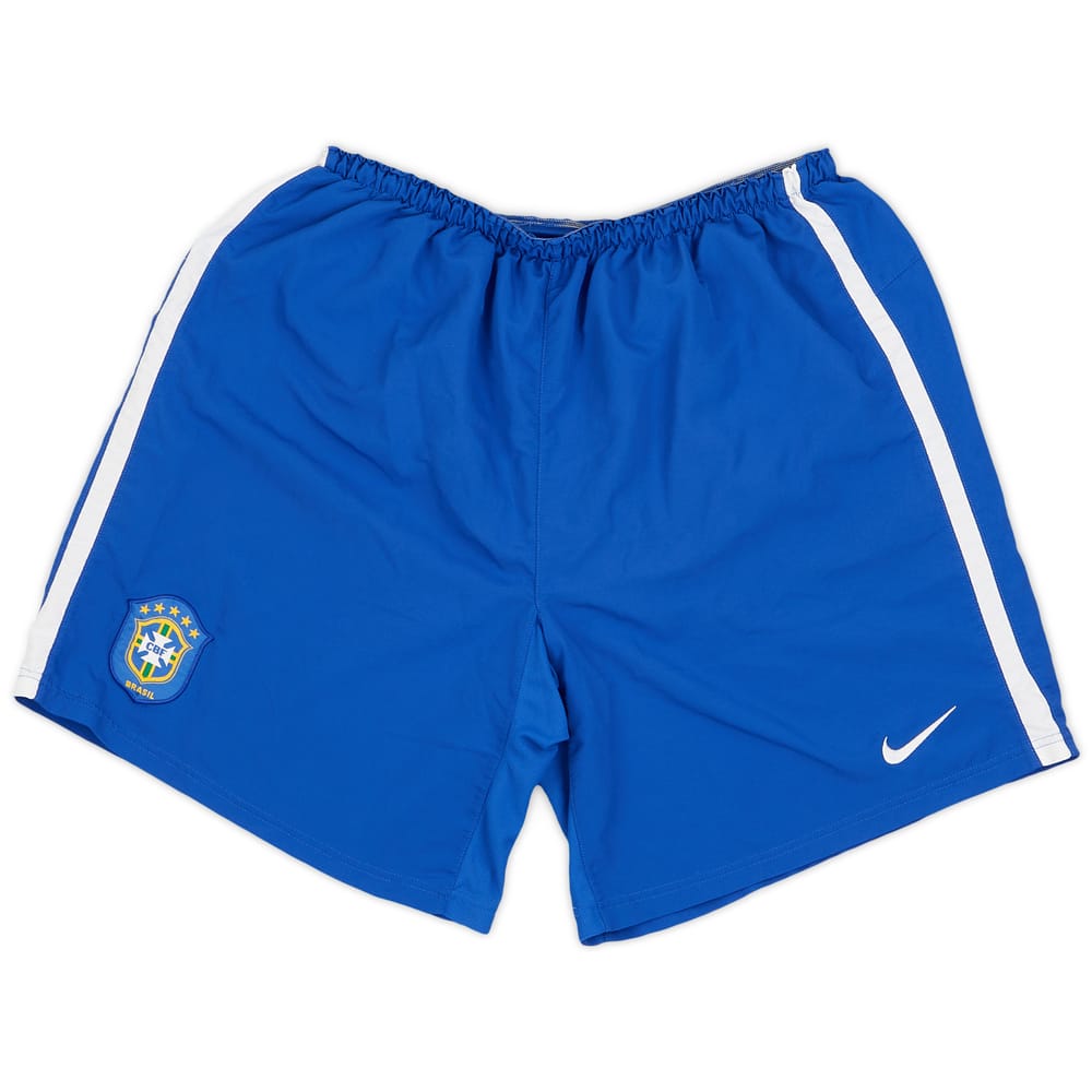 2006-08 Brazil Home Shorts - 9/10 - (XL)