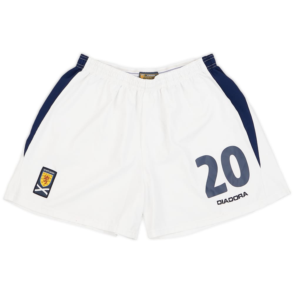 2003-05 Scotland Player Issue Home Shorts #20 - 5/10 - (M)