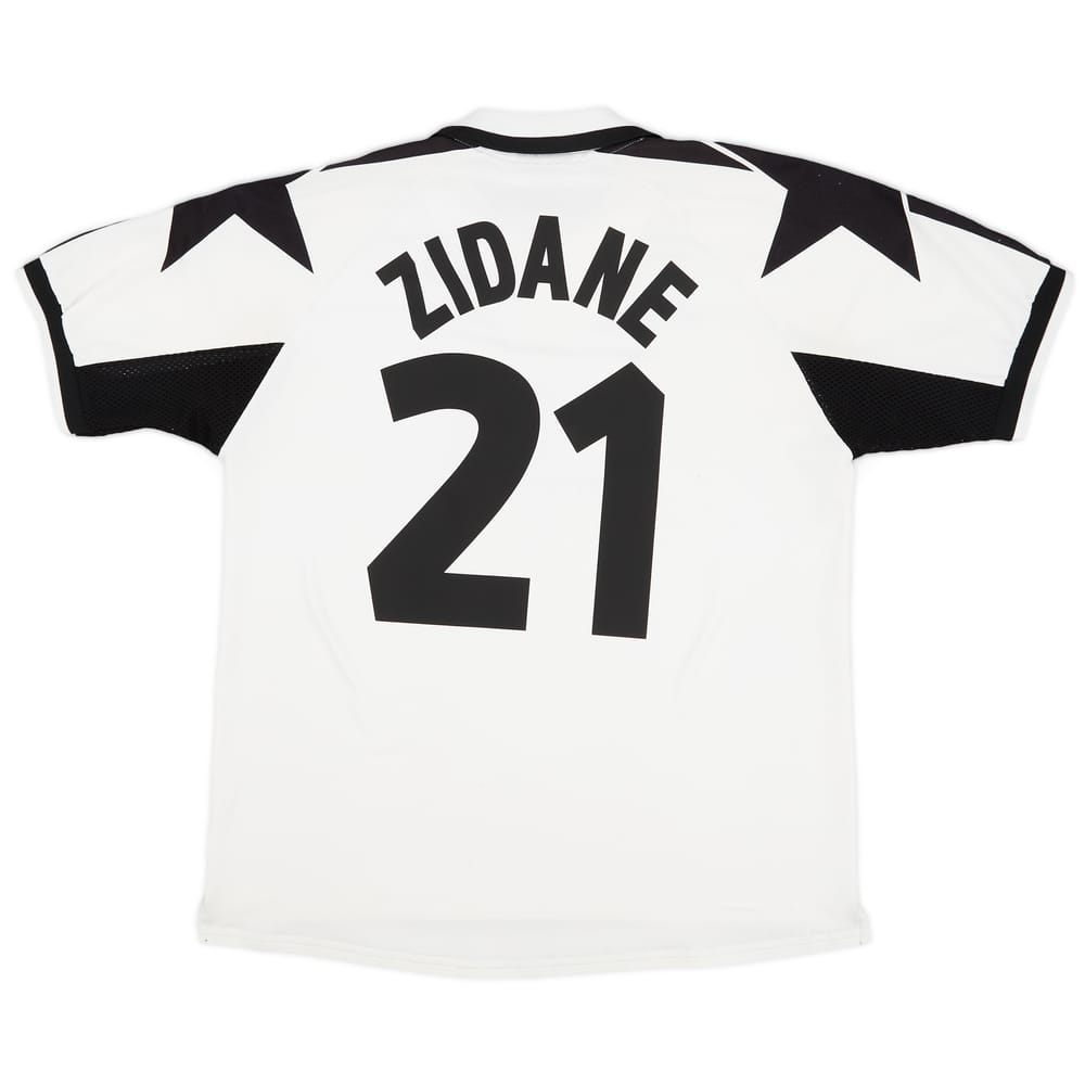 1998-99 Juventus Away Shirt Zidane #21 - 6/10 - (XL)