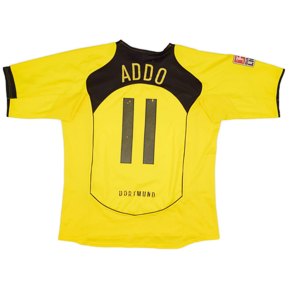 2004-05 Borussia Dortmund Home Shirt Addo #11 - 4/10 - (XXL)