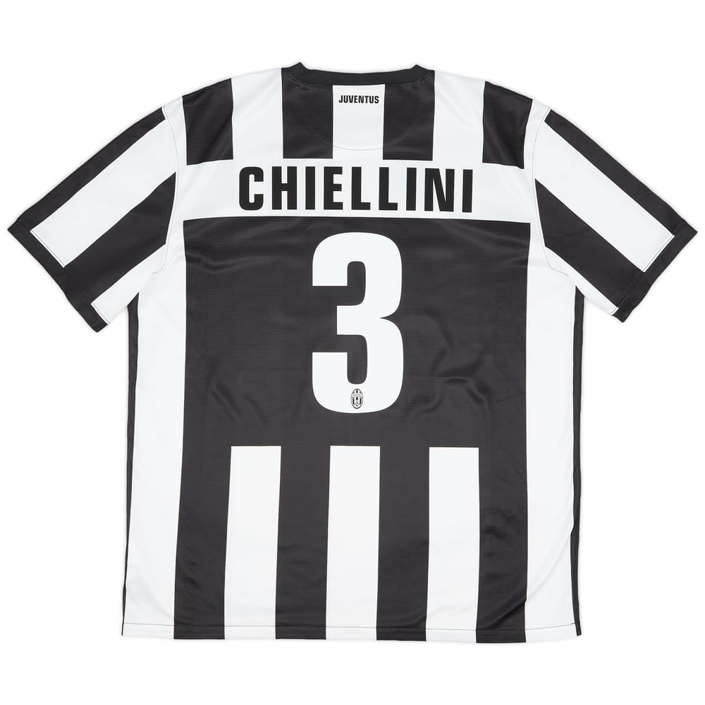 2012-13 Juventus Home Shirt Chiellini #3 - 9/10 - (XXL)