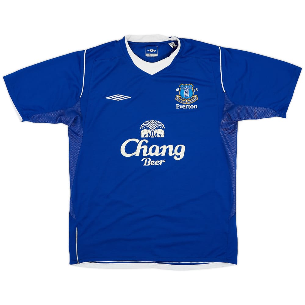2004-05 Everton Home Shirt - 6/10 - (M)