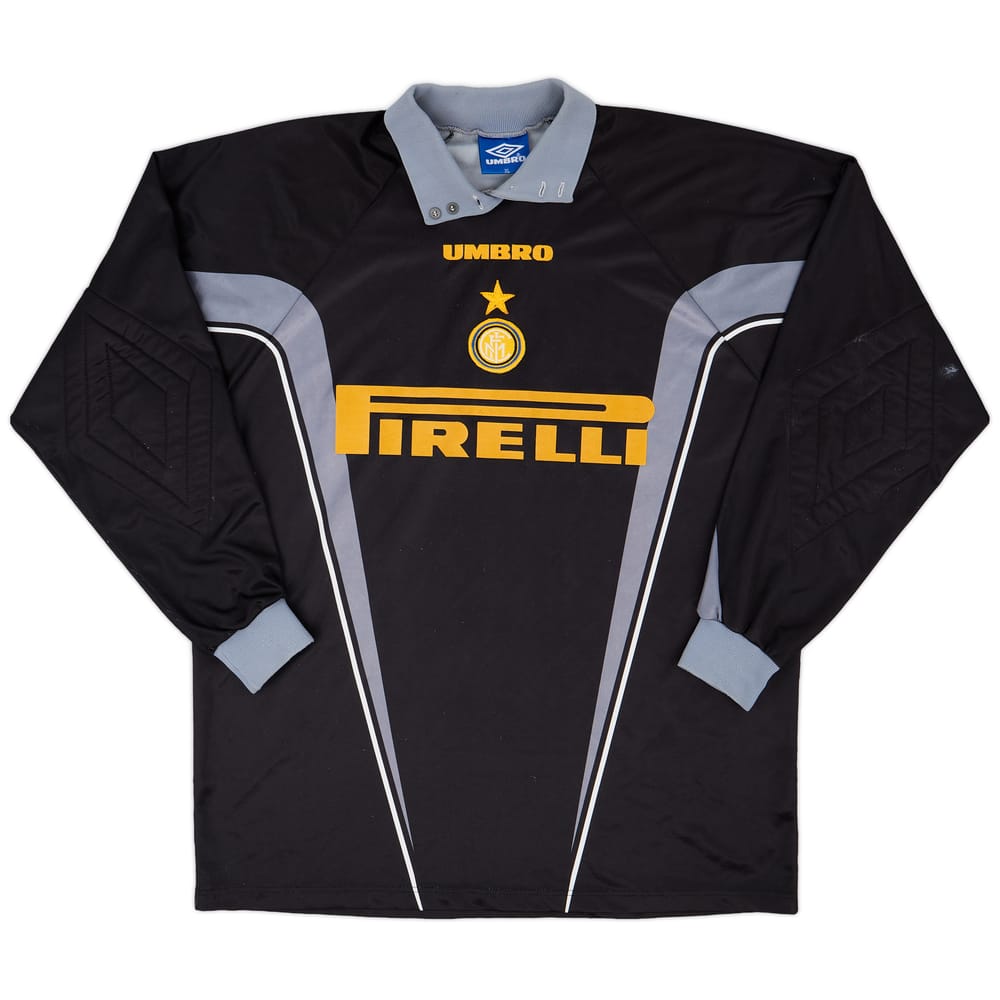 1997-98 Inter Milan GK Shirt - 9/10 - (XL)