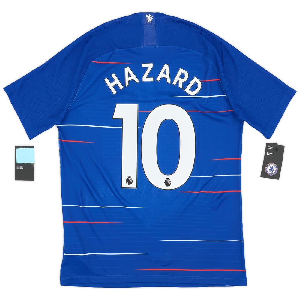 2018-19 Chelsea Authentic Home Shirt Hazard #10 (M)