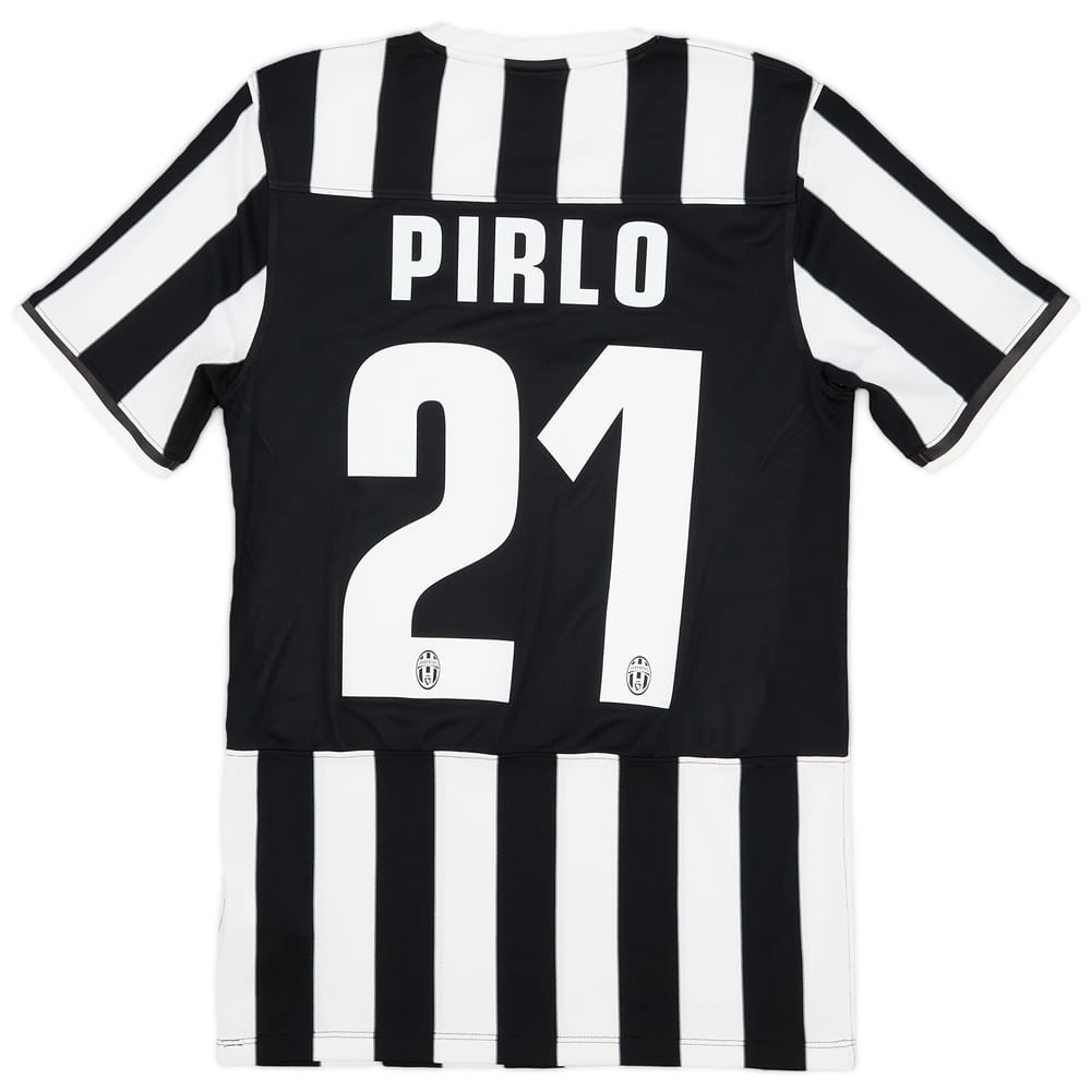 2013-14 Juventus Home Shirt Pirlo #21 - 8/10 - (S)