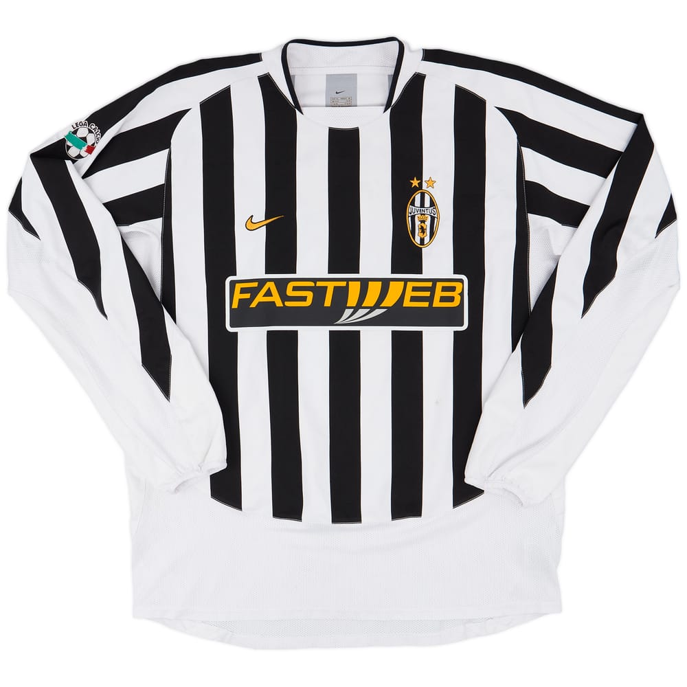2003-04 Juventus Home L/S Shirt #7 - 6/10 - (XL)