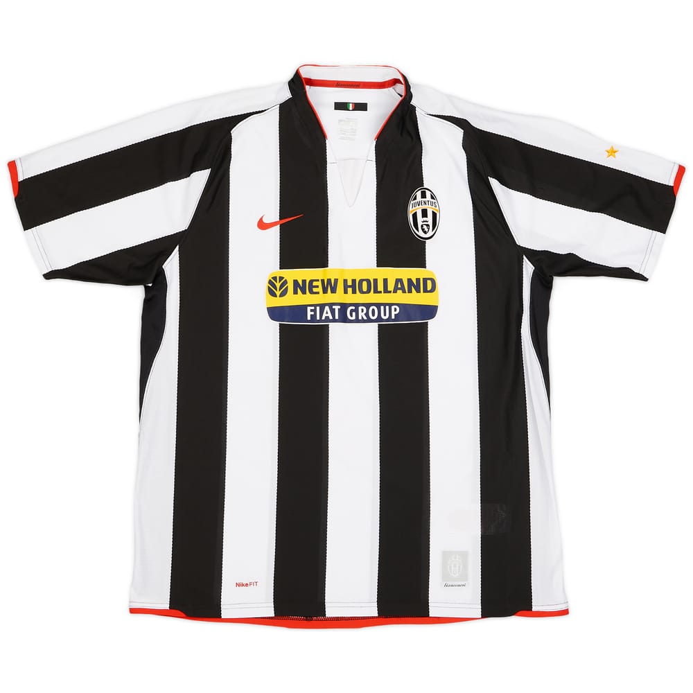 2007-08 Juventus Home Shirt - 9/10 - (XL)