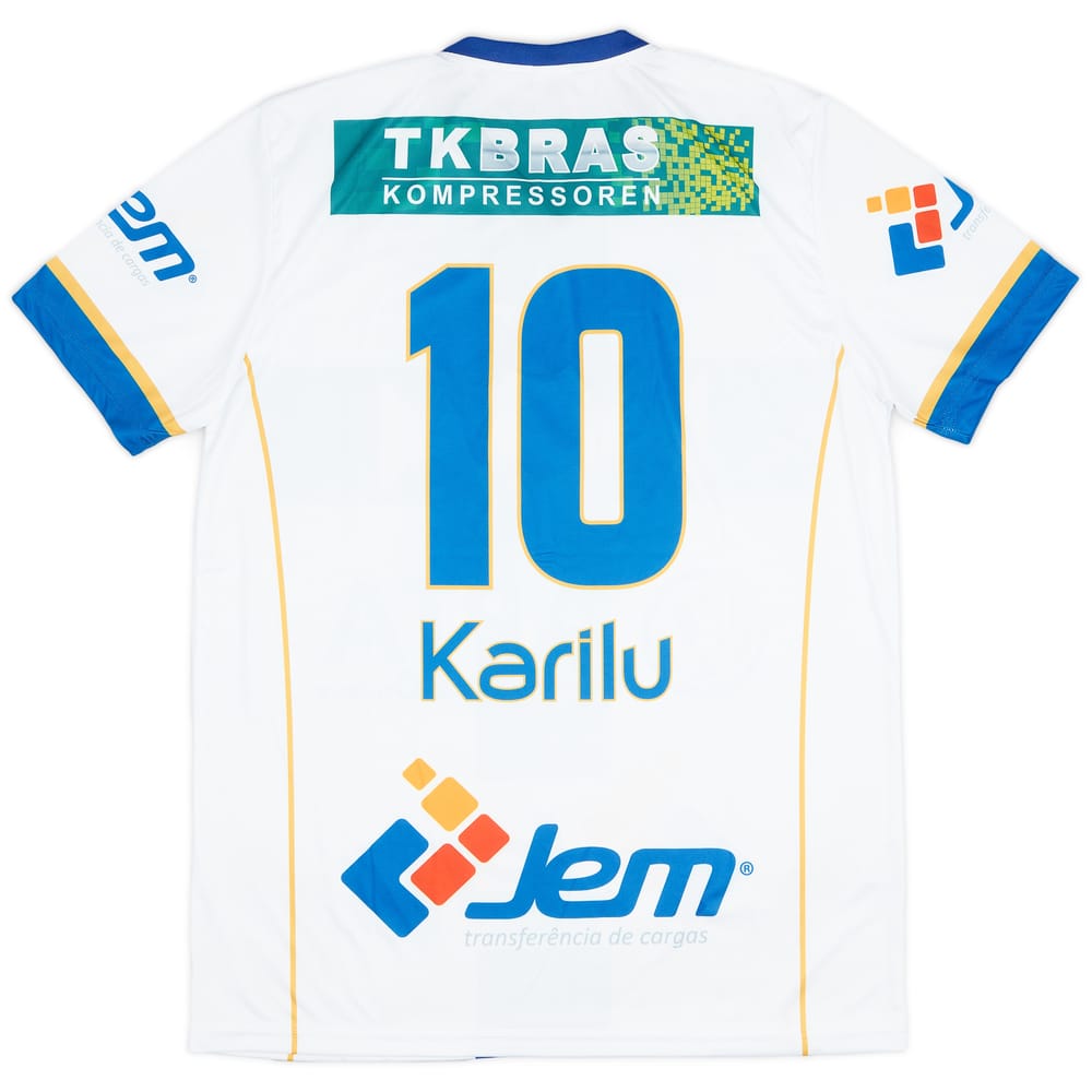 2017-19 EC Agua Santa Home Shirt #10 - 9/10 - (M)
